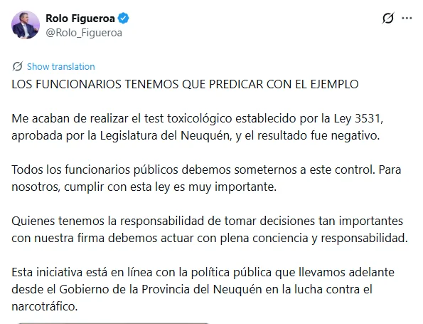 Figueroa en X