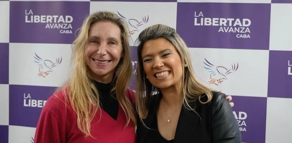 Nadia Marquez y Karina Milei