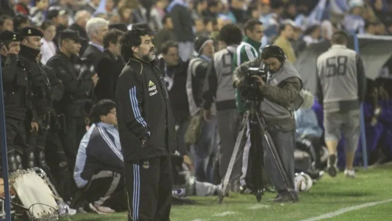 Diego Maradona en Cutral Co